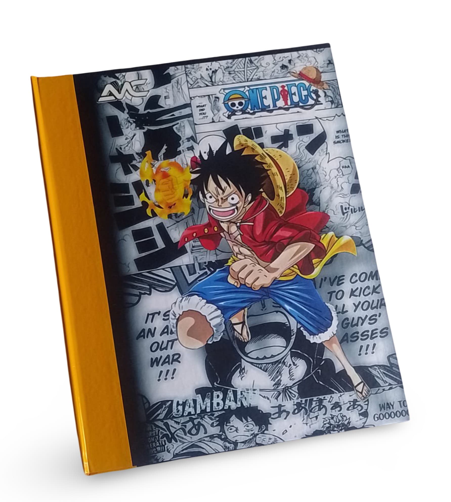 Libreta One Piece Sin Separadores